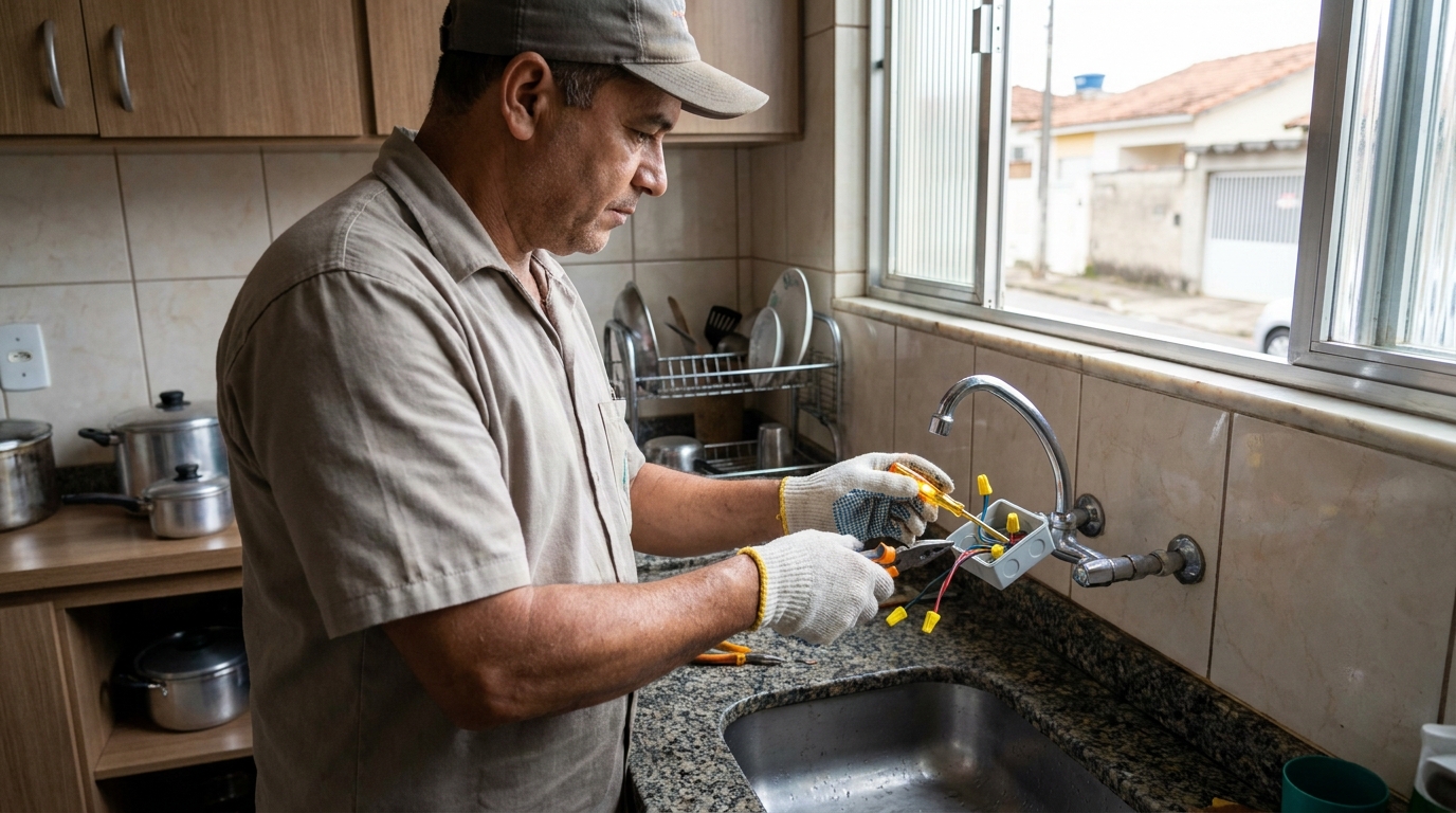 Adequação de Ponto Elétrico em Passo Fundo‑RS